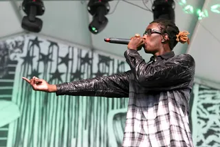 Fader Fort – March 2014 - The Fader Fort at SXSW was one of the best stages to catch fresh acts at, so naturally that's one place that Young Thug was found at the festival. He lit the stage up with his single "Stoner."(Photo: Roger Kisby/Getty Images)