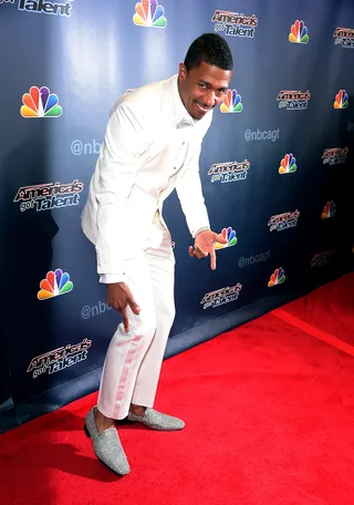 $2 Million Dollar Baby - Host of America's Got Talent Nick Cannon&nbsp;arrives on the red carpet of the season 9 finale at Radio City Music Hall in NYC wearing a pair of $2 million diamond encrusted loafers.(Photo: Michael Loccisano/Getty Images)