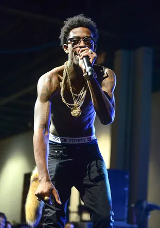 V-103/WAOK Car and Bike Show – Atlanta - There's nothing like some home cooking. That's what Rich Homie Quan&nbsp;experienced, tearing down the show at the V-103/WAOK Car and Bike Show at the Georgia World Congress Center in Atlanta this past July. It's only right that &quot;The People's Station&quot; had the city's newest people's champ performing hits like &quot;Type of Way&quot; and &quot;Walk Thru.&quot;&nbsp; (Photo: Paras Griffin/Getty Images)