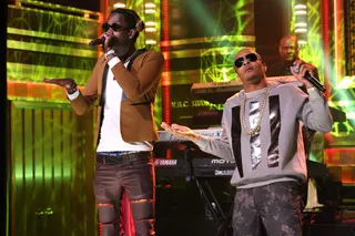 'About the Money,' Featuring Young Thug - Tip made it an A-town affair with the first single from Paperwork.&nbsp;London on da Track provides the sonic backdrop for Young Thug and his O.G. to kill the nonsense talk. Tip shows his willingness to share the throne for the sake of Atlanta's continued domination of the game as they deliver a pretty concise message. “If it ain't about the money/ Don't be blowing&nbsp;me up.”&nbsp;(Photo: Douglas Gorenstein/NBC/NBCU Photo Bank)