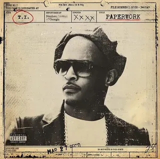 Stackin' Paper –&nbsp;May 2014 - In May, T.I. announced his latest endeavor,&nbsp;Paperwork: The Motion Picture. Since the announcement, he has elaborated on his vision for the album, explaining that the title is supposed to serve as a sequel to his album Paper Trail.  (Photo: Columbia Records)