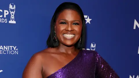 Deborah Joy Winans attends 51st NAACP Image Awards - non-televised Awards Dinner - arrivals on February 21, 2020 in Hollywood, California. 