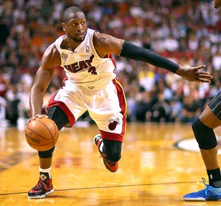 To Whom Much Is Given... - Dwyane Wade &nbsp;is championing life on and off the court. Of course we know him as one of the foremost NBA players and one third of the Big 3, but it is his efforts outside of the sports arena that uniquely position him as the recipient of the Humanitarian Award Presented by State Farm.(Photo: Mike Ehrmann/Getty Images)