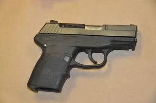 Weapon From the Crime Scene - The 9-mm semiautomatic handgun Zimmerman used to shoot Trayvon is pictured in this crime lab photo. (Photo: Sanford District Court)