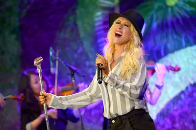 Christina Aguilera: December 18 - The &quot;Beautiful&quot; singer has more than two decades of music experience at 34.(Photo: Charley Gallay/Getty Images for Entertainment Industry Foundation)