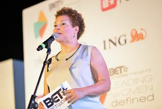 A Stylish Affair - Debra L. Lee warms up the crowd for a night of impeccable style.  (photo: Phelan Marc / BET)&nbsp;