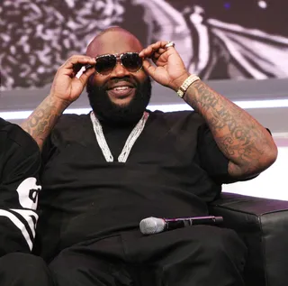 Rick Ross - &quot;Commissioner Silver a Boss. @nba&quot;(Photo: Getty Images for BET)
