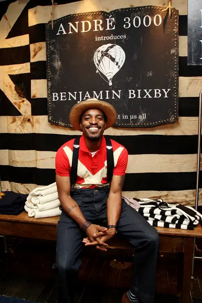 Andre 3000's Benjamin Bixby&nbsp; - Inspired by 1930s football memorabilia, Dre successfully developed one of hip hop's first high end brands. With his line selling almost exclusively at Barney's, the line stopped production three years after it's launch in 2009 due to the prohibitive cost of production for the detail oriented line.(Photo: Stephen Lovekin/Getty Images)