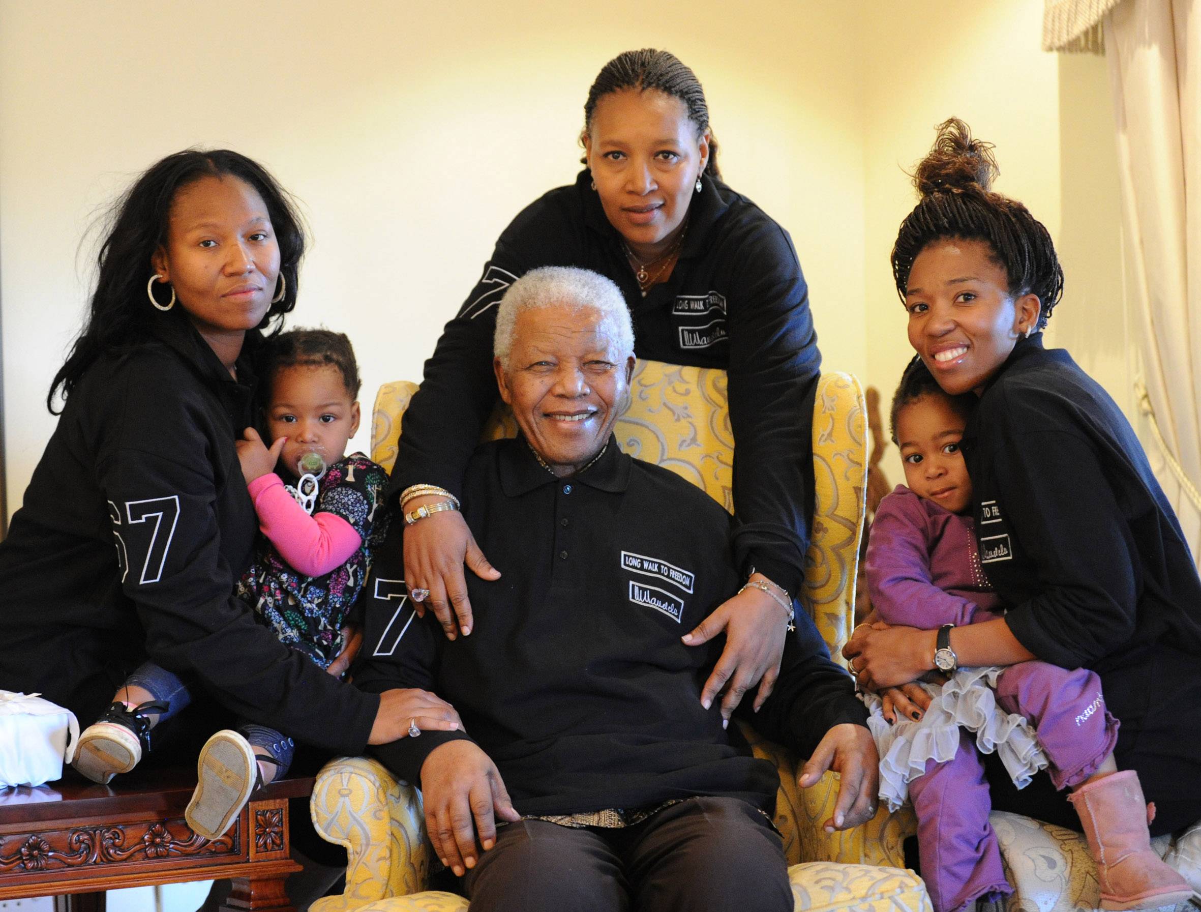 Happy Birthday Nelson Mandela! - On Monday, South African icon and former president Nelson Mandela celebrated his 93rd birthday with his family in his hometown of Qunu, which is about 600 miles south of Johannesburg. The United Nations also commemorated July 18 as Mandela Day, encouraging people around the world to use at least part of the day to volunteer for a good cause(Photo: AP Photo/Peter Morey Photographic-HO)