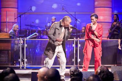 Touring With a Legend\r - Little known fact: Anthony David's work with India.Arie led him to go on tour with Sade. David admits to not always picking up on Sade's humor when he met her. &quot;I never ever really said anything to her,&quot; jokes David.\r&nbsp;\r(Photo: Darnell Williams/BET)