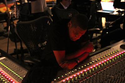 All of the Lights - Jay working hard on the album.&nbsp;(Photo: Courtesy of Life + Times)