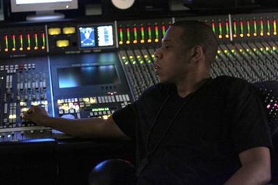 Sound Check - Jay-Z working hard in the studio.&nbsp;(Photo: Courtesy of Life + Times)