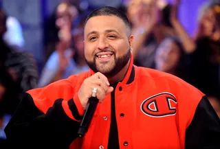 10 Years Strong October 6, 2010 - Khaled swings by 106 &amp; Park in support of their 10th anniversary episode. How does he manage to be everywhere at once?&nbsp;(Photo: Brad Barket/PictureGroup)