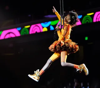 LOS ANGELES, CA - APRIL 2: Actress/singer Willow Smith performs onstage at the Nickelodeon Kids' Choice Awards 2011 at USC's Galen Center, April 2, 2011 in Los Angeles, California.  - (Photo: Frank Micelotta/PictureGroup)