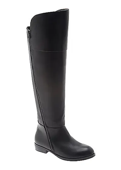 Lane Bryant’s Over-the-Knee Boot&nbsp;($100) - Everyone should be able to rock this look, so it’s great that Lane Bryant has a trendy boot that fits all calves. (Photo: Lane Bryant)