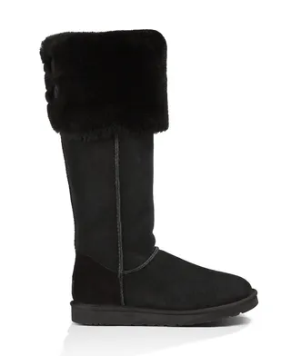 Ugg Bailey Button Boot ($395) - This update on the trendy winter boot&nbsp;looks sleeker with this higher version. Who said winter-wear can’t be sophisticated? (Photo: UGG)