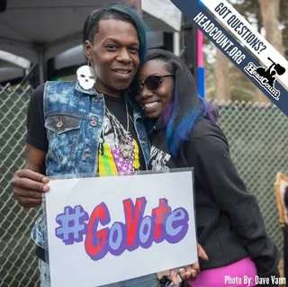 Big Freedia - Big Freedia wants you to go out and make a difference. Everyone can start by voting.(Photo: HeadCount)