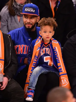 Swizz Beatz and Sons&nbsp; - Swizz Beatz and his sons Egypt and Kasseem Jr. were spotted at the New York Knicks tip off scrimmage last night at Madison Square Garden. Swizz Beatz joined Nas for a performance and his sons followed suit. The boys were dancing in support of their pops in what became an adorable moment. Check it out here.&nbsp;   (Photo: James Devaney/GC Images)