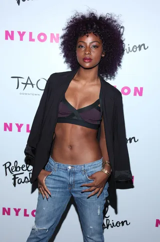 Justine Skye on 106 Tonight - Justine Skye will guest host on 106 &amp; Park tonight. Tune in at 5P/4C. (Photo: Rob Kim/Getty Images for NYLON)