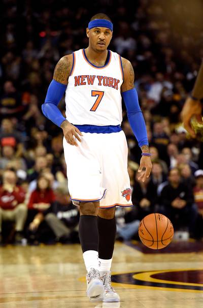 Carmelo Anthony Won't Drop No-Trade Clause With Knicks - Despite a&nbsp;New York Post&nbsp;report saying that&nbsp;Carmelo Anthony will consider waiving his no-trade clause with the New York Knicks if president Phil Jackson is able to find a team that the All-Star forward would play for, Melo's agent says he isn't going anywhere.&nbsp;&quot;Carmelo, as always, is committed to the Knicks,&quot; Anthony's agent, Leon Rose, said in a text message to ESPNNewYork.com on Friday. &quot;There have never been discussions about trades or wanting to leave New York. Any story, rumor, report to the contrary is utter nonsense.&quot;&nbsp;(Photo: Jason Miller/Getty Images)