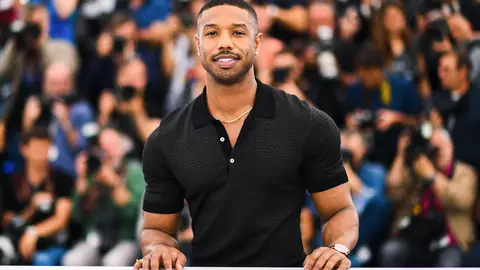 US actor Michael B. Jordan poses on May 12, 2018 during a photocall for the film "Farenheit 451" at the 71st edition of the Cannes Film Festival in Cannes, southern France. (Photo by Anne-Christine POUJOULAT / AFP)        (Photo credit should read ANNE-CHRISTINE POUJOULAT/AFP via Getty Images)