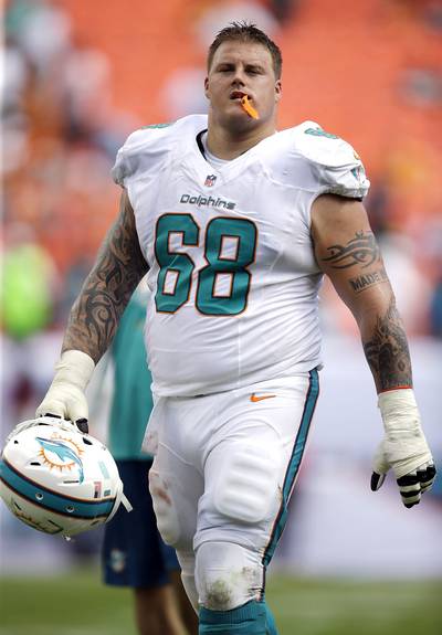 More Allegations Against Richie Incognito - After declaring that he is “not a racist” when texts to Jonathan Martin riddled in racial slurs surfaced, Richie Incognito is the center of more racist accusations. Incognito and an unnamed Dolphins player are being accused of “mocking the ethnic background” of a Miami Dolphins staff member.(Photo: AP Photo/Wilfredo Lee, File)