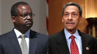 A Black Thing? - Some CBC members are wondering whether race is a factor in Republican senators' blockade of Judge Robert Wilkins and Rep. Mel Watt. “It’s not the controlling point but it’s a factor, no question about it,” Rep. G.K. Butterfield told Roll Call. Rep. Charles Rangel agrees: “It goes without saying,” he said.  (Photos from left: Mark Wilson/Getty Images, REUTERS/Yuri Gripas)