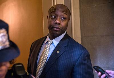 Every Man for Himself - Sen. Tim Scott has decided to not endorse fellow Republican South Carolina Sen. Lindsay Graham, who is facing four primary challengers in his 2014 re-election bid. &quot;I'm going to allow for all the other folks on the ballot to represent themselves very well. I'm going to continue to work hard for my election,&quot; Scott told the hosts of CNN's Crossfire.  (Photo: Andrew Burton/Getty Images)
