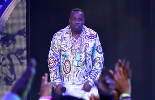 He's Got This! - Recording artist Yo Gotti steps on the 106 stage and it's over.(Photo: Bennett Raglin/BET/Getty Images for BET)