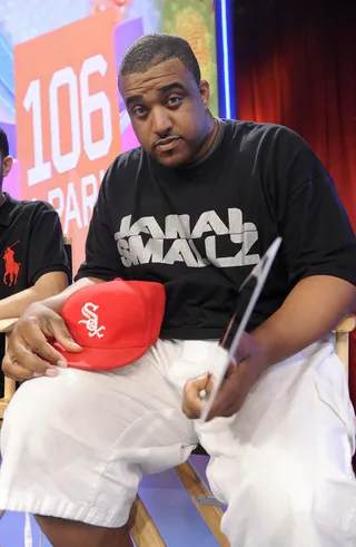 DJ Jamal Smallz - Freestyle Friday judge DJ Jamal Smallz at 106 &amp; Park, July 27, 2012. (Photo: John Ricard / BET)