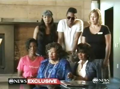 Katherine Jackson - &quot;I am here today to let everybody know that I am fine and I am here with my children, and my children would never do a thing to me like that, holding me against my will. It's very stupid for people to think that.&quot;(Photo: Courtesy of ABC News)