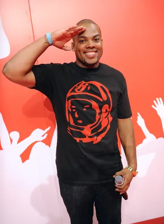 The Search Continues - TJ Mizell at 106 &amp; Park, July 25, 2012. (Photo: John Ricard / BET)