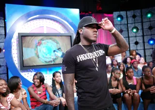 Salute - Ace Hood at 106 &amp; Park, July 23, 2012. (Photo: John Ricard / BET)