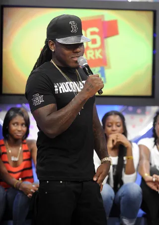 Who Me - Ace Hood at 106 &amp; Park, July 23, 2012. (Photo: John Ricard / BET)