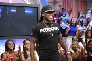 Smile - Ace Hood at 106 &amp; Park, July 23, 2012. (Photo: John Ricard / BET)