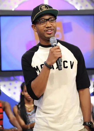 Wow - Terrence J at 106 &amp; Park, July 23, 2012. (Photo: John Ricard / BET)