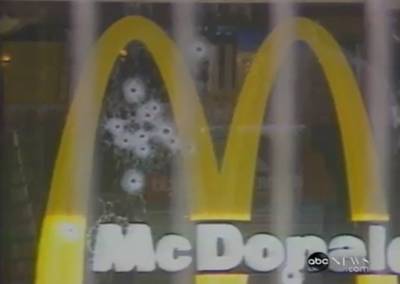 Murder at Mickey D's - Out-of-work security guard James Oliver Huberty killed 21 people in a McDonald's restaurant in San Ysidro, California, on July 18, 1984.(Photo: Courtesy of ABC News)