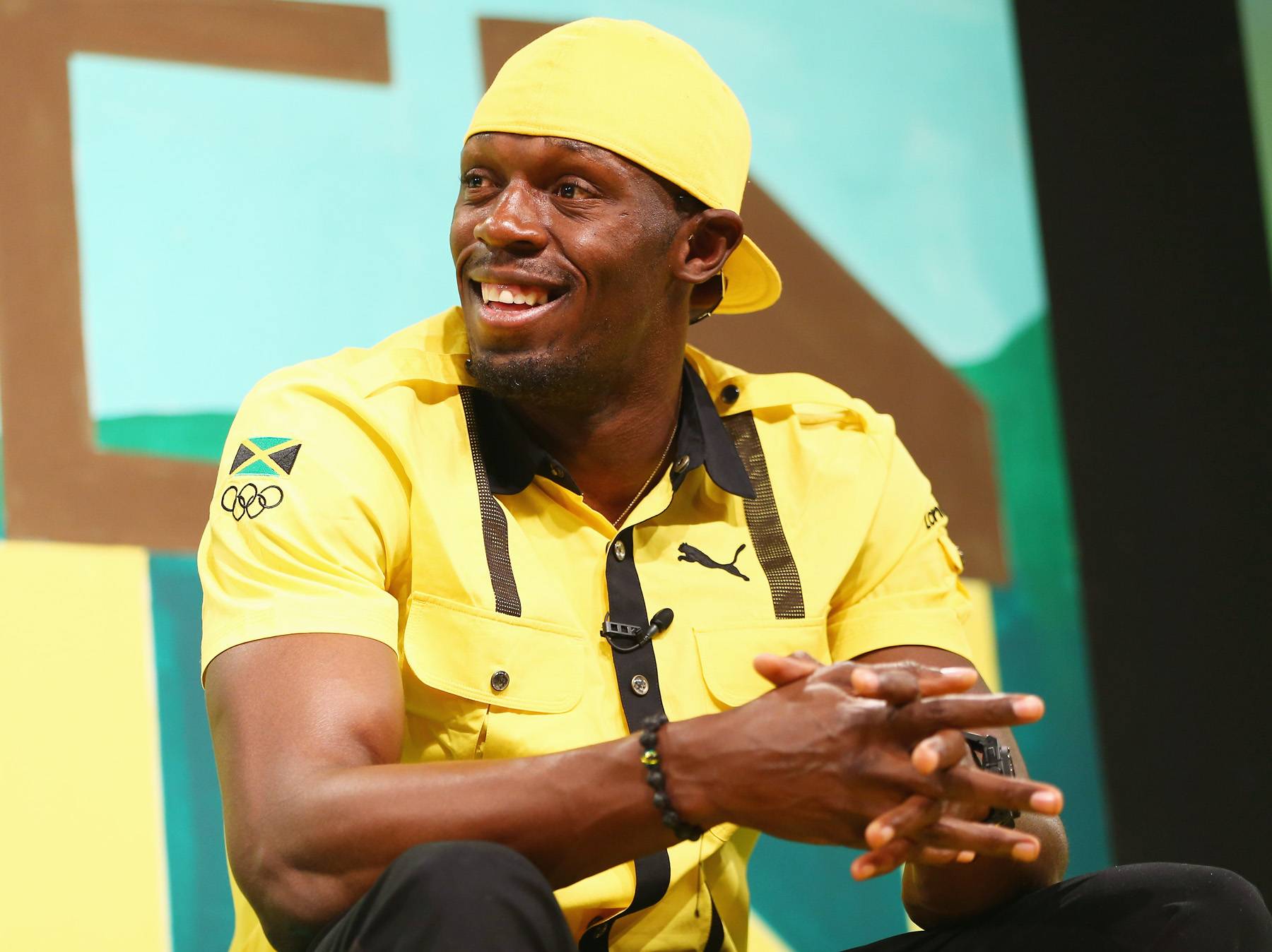 Usain Bolt At Image 2 from Jamaica's Independence Stars From