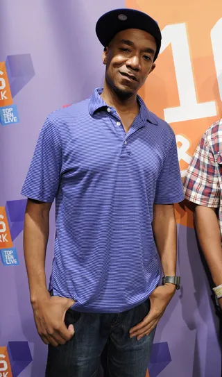 Ready - Freestyle Friday judge Datwon Thomas at 106 &amp; Park, July 20, 2012. (Photo: John Ricard / BET)