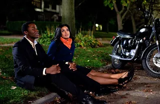 Young Love -  Jordin Sparks stars in her first leading role as Sparkle, who balances a budding relationship with music manager Stix (Derek Luke) and the growing challenges of fame.  (Photo: TriStar Pictures)