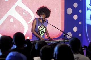 Be You - W.O.W Contestant performing on set at 106 &amp; Park July 18, 2012. (Photo: Dane Delaney / BET)