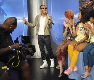 Whoa - Jacob Latimore visits BET 106 &amp; Park for W.O.W July 18, 2012. (Photo: Dane Delaney / BET)