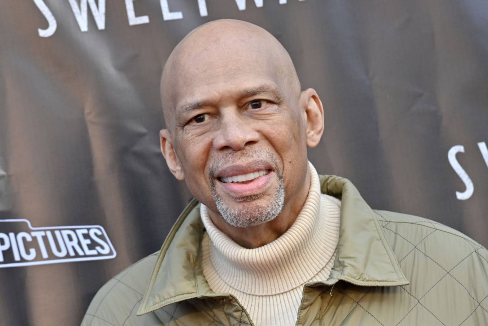  Kareem Abdul-Jabbar attends the Los Angeles Premiere of "Sweetwater" at Steven J. Ross Theatre on the Warner Bros. Lot on April 11, 2023 in Burbank, California. (Photo by Axelle/Bauer-Griffin/FilmMagic)