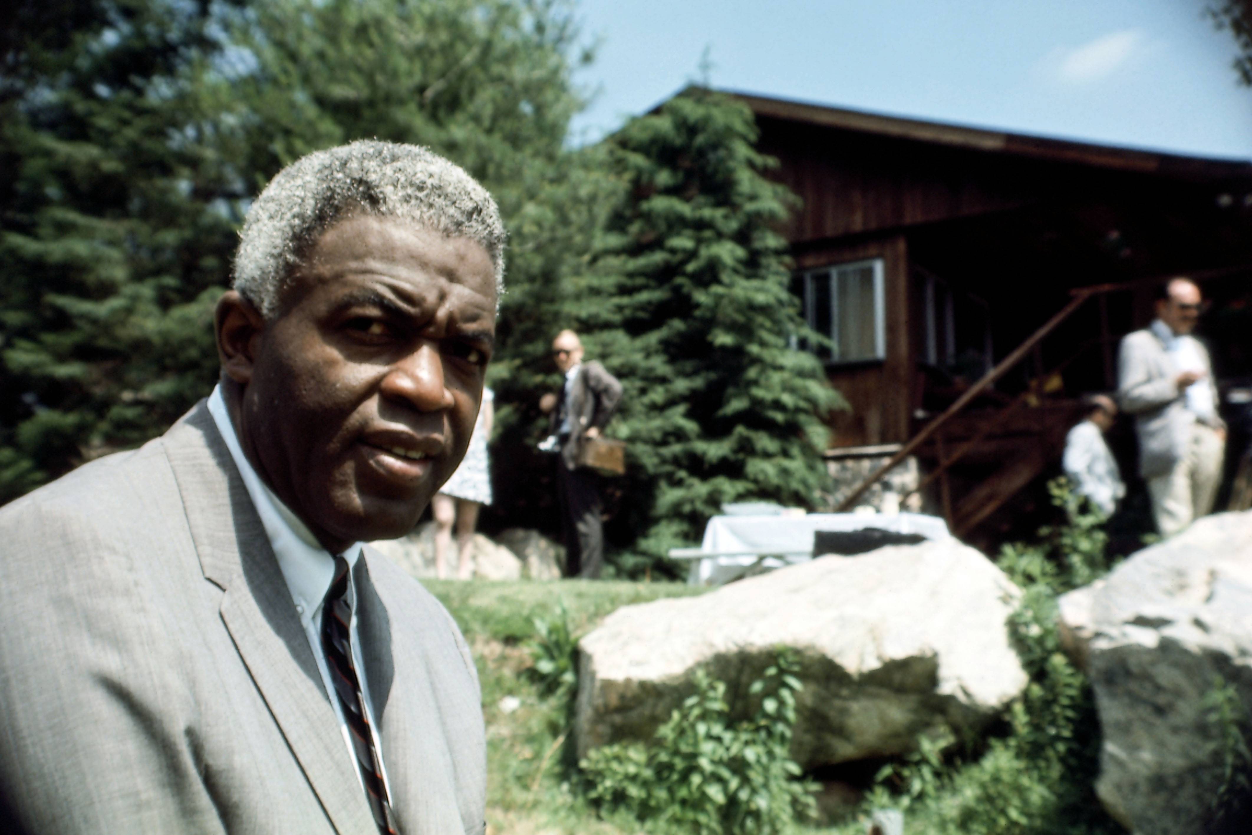 Jackie Robinson (1919-1972) - Baseball Legend and Civil Rights Advocate —  AP Photos