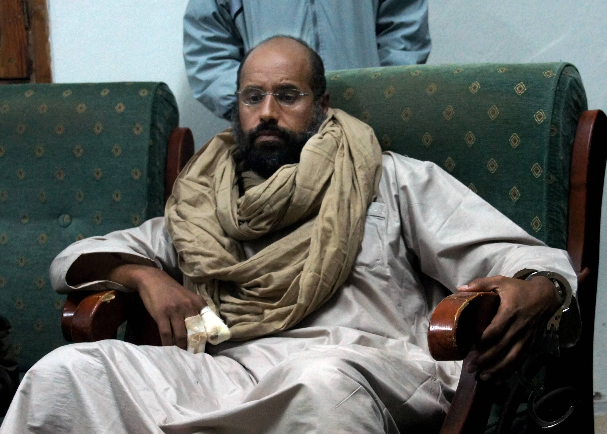 Gadhafi’s Last Fugitive Son Captured - The last fugitive son of former Libyan Leader Moammar Gadhafi was captured Saturday in a violent desert showdown after an 18-day stakeout. Officials said that they believed that Saif al-Islam Gadhafi was trying to make his way to neighboring Niger, where the country’s president has openly declared that Gadhafi’s family has a safe haven.(Photo: AP Photo/Ammar El-Darwish)