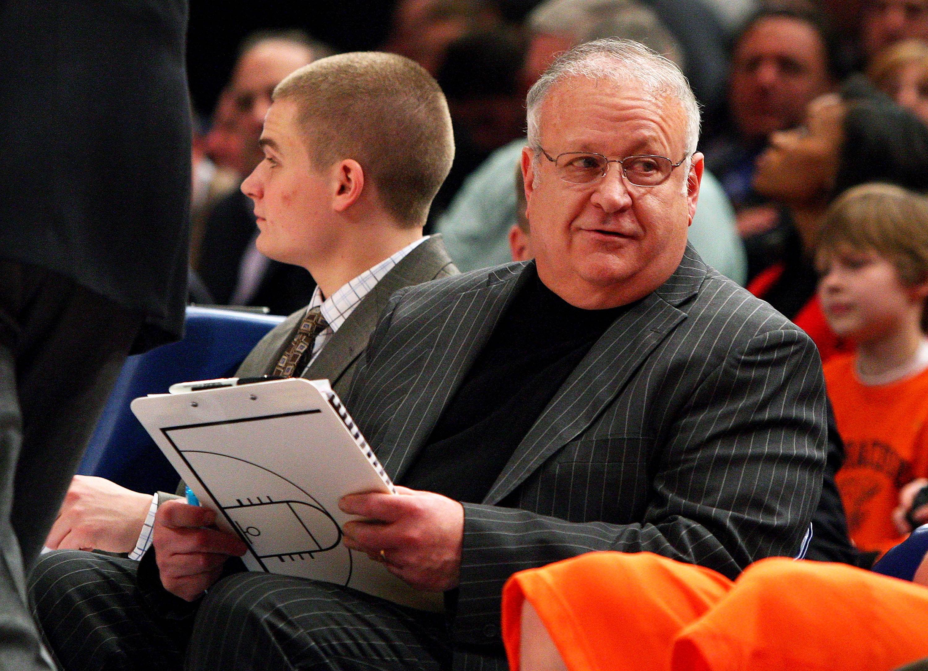 Syracuse Basketball Coach Investigated for Child Molestation - Bernie Fine, the longtime associate head basketball coach at Syracuse University, was put on administrative leave on Nov. 17 after police launched an investigation into claims that he sexually molested the team’s ball boy in the 1980s and 1990s. The shocking allegations came two weeks after those of former Penn State assistant football coach Jerry Sandusky, who is accused of raping eight boys during a 15-year period.  (Photo: Jim McIsaac/Getty Images)