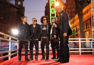 AJ Meets Mindless\r - AJ Calloway interviews Mindless Behavior at the Soul Train Awards red carpet. \r\r(Photo: Paul Abell/PictureGroup)