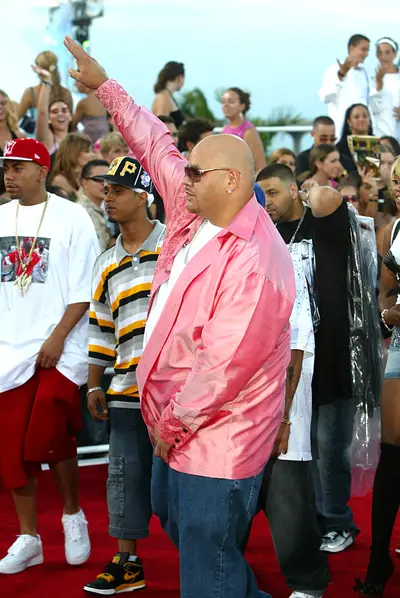 Fat Joe (2004) - Even the most gangster of rappers rocked the pink trend at its peak of popularity. Check Fat Joe in a shiny pink blazer.&nbsp;(Photo: Dave Hogan/Getty Images)&nbsp;