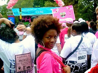 The Advocate - Natarsha completed the Susan G. Komen Walk this year to increase awareness and raise money for the cause.&nbsp;(Photo: Courtesy of Natarsha McQueen's personal collection)