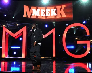 June 26, 2012:&nbsp;Self Made Vol. 2 - Of course, Meek was featured on the second installment of the Maybach Music Group compilation series, Self Made Vol. 2., which is set to hit stores on June 26. The perfect warm up for the Untouchable Maybach Music Group before they grace the stage at the BET Awards '12(Photo: Jeff Daly/PictureGroup)